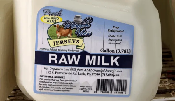 State ag department issues warning about contaminated raw milk after illnesses reported